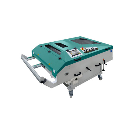 PROBAC-HTEC — электрическая CNC фальцепрокатная машина с продольным роспуском и электро-резкой 