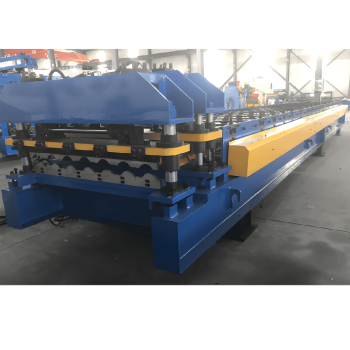 Машина для производства металлочерепицы МОНТЕРРЕЙ (Glazed Tile Roll Forming Machine, Zhongtuo)